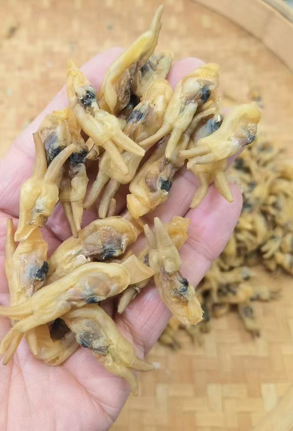 特级宁德蛏干 大号熟晒淡干 全干无沙蛏干 海鲜干货渔民精选500克 | Premium Ningde Dried Razor Clam - Large Size Cooked Sun-Dried Sand-Free Seafood 500g