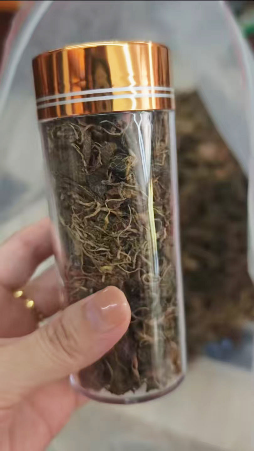 野生金线莲-纯天然无农药 清热解毒,养肝护肝 50克|Wild Anoectochilus Roxburghii - Pure Natural Pesticide-Free Liver Detox Herb 50g