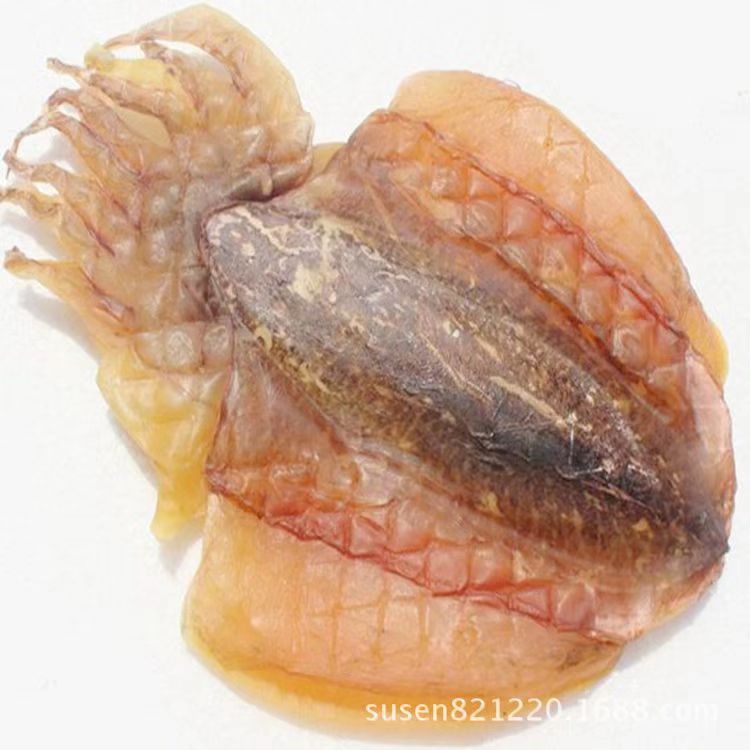 特级淡干目鱼干 全干高蛋白低脂 煲汤炖煮海鲜干货500克 | Premium Dried Cuttlefish - Lightly Salted High-Protein Low-Fat Soup Seafood 500g