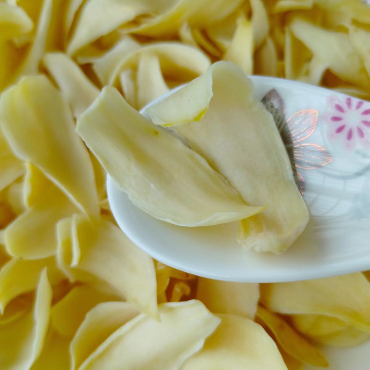 特级大片龙牙百合 无硫磺 原生态中药材 润肺安神滋补干货精选500克 | Premium Large Dragon Tooth Lily Bulb - Sulfur-Free Natural Herbal Lung Nourishing 500g