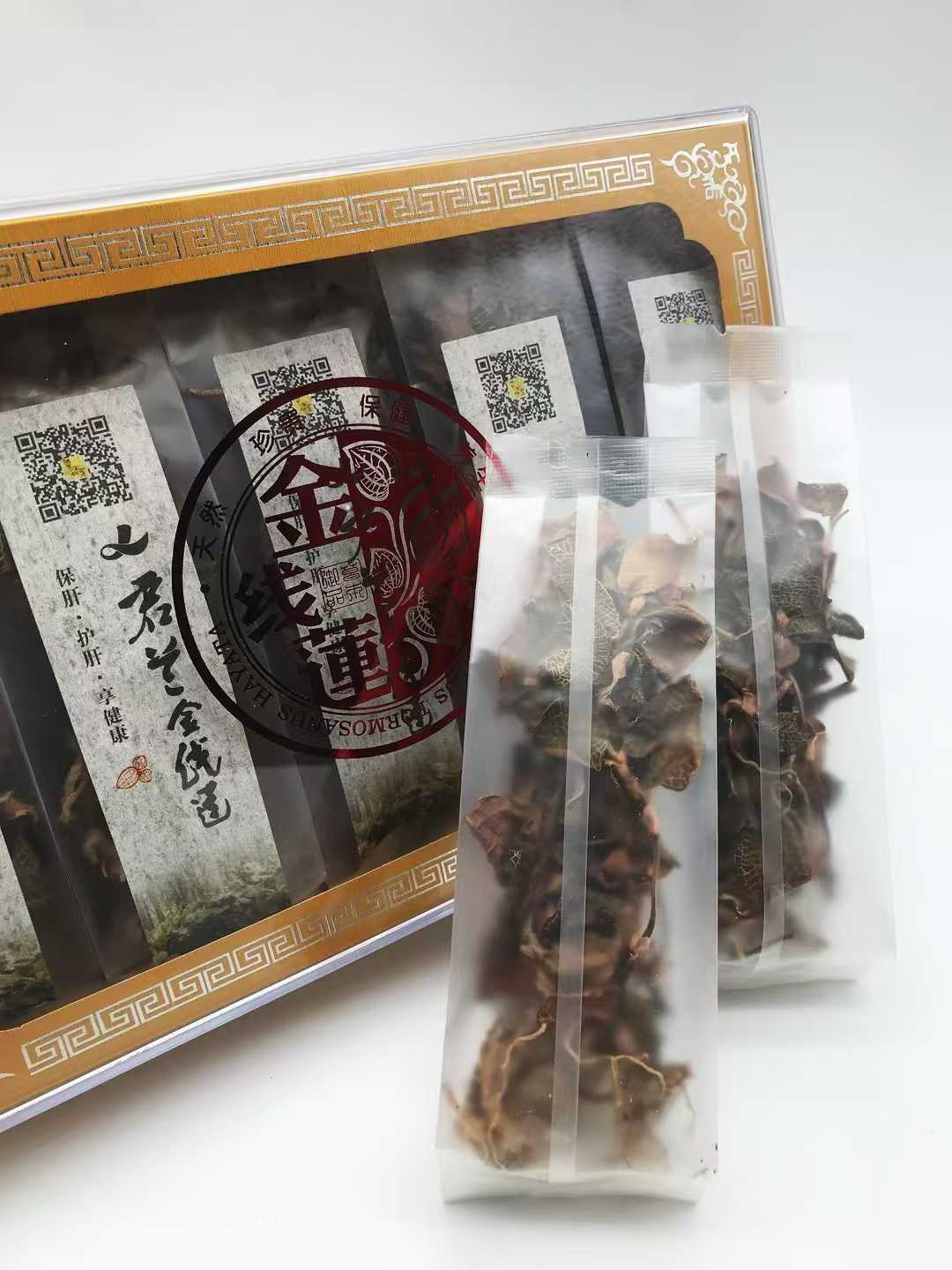 林下仿野生种植金线莲 清热解毒润肺止咳 护肝养肝增强免疫 美容养颜500克 | Semi-Wild Cultivated Anoectochilus Roxburghii - Heat-Clearing Detox Lung Liver Health Immunity Boost 500g