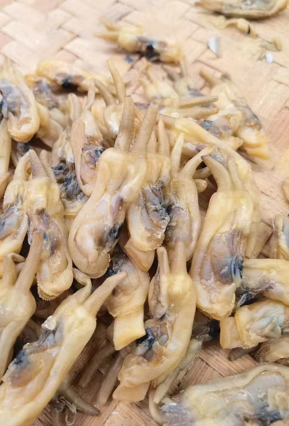 特级宁德蛏干 大号熟晒淡干 全干无沙蛏干 海鲜干货渔民精选500克 | Premium Ningde Dried Razor Clam - Large Size Cooked Sun-Dried Sand-Free Seafood 500g