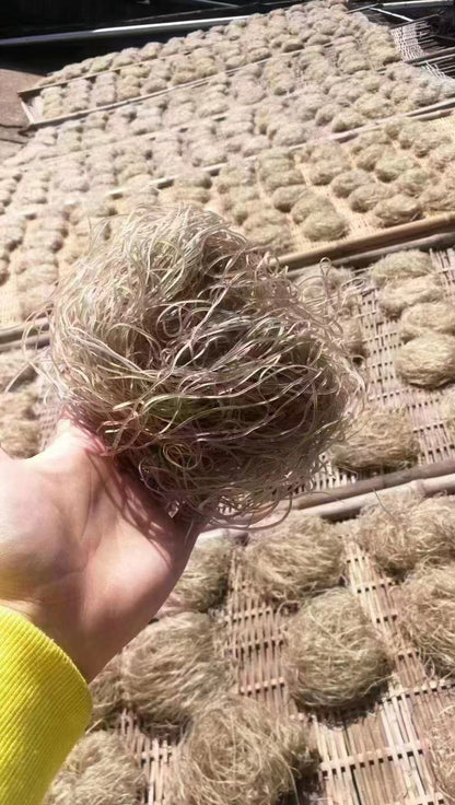 纯正地瓜粉丝 农家自制红薯粉 无添加无明矾 Q弹爽滑精选500克 | Pure Sweet Potato Vermicelli - Homemade No Additives No Alum Chewy Smooth 500g