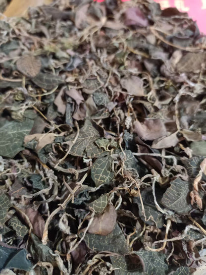 野生金线莲-纯天然无农药 清热解毒，养肝护肝 50克｜Wild Anoectochilus Roxburghii - Pure Natural Pesticide-Free Liver Detox Herb 50g