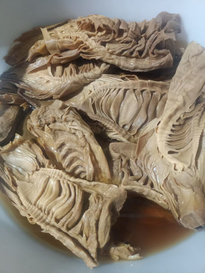 日晒白笋干 无盐全干毛笋尖 无硫磺笋味十足 农户精选500克 | Sun-Dried White Bamboo Shoots - Salt-Free Fully Dried Sulfur-Free Rich Flavor 500g