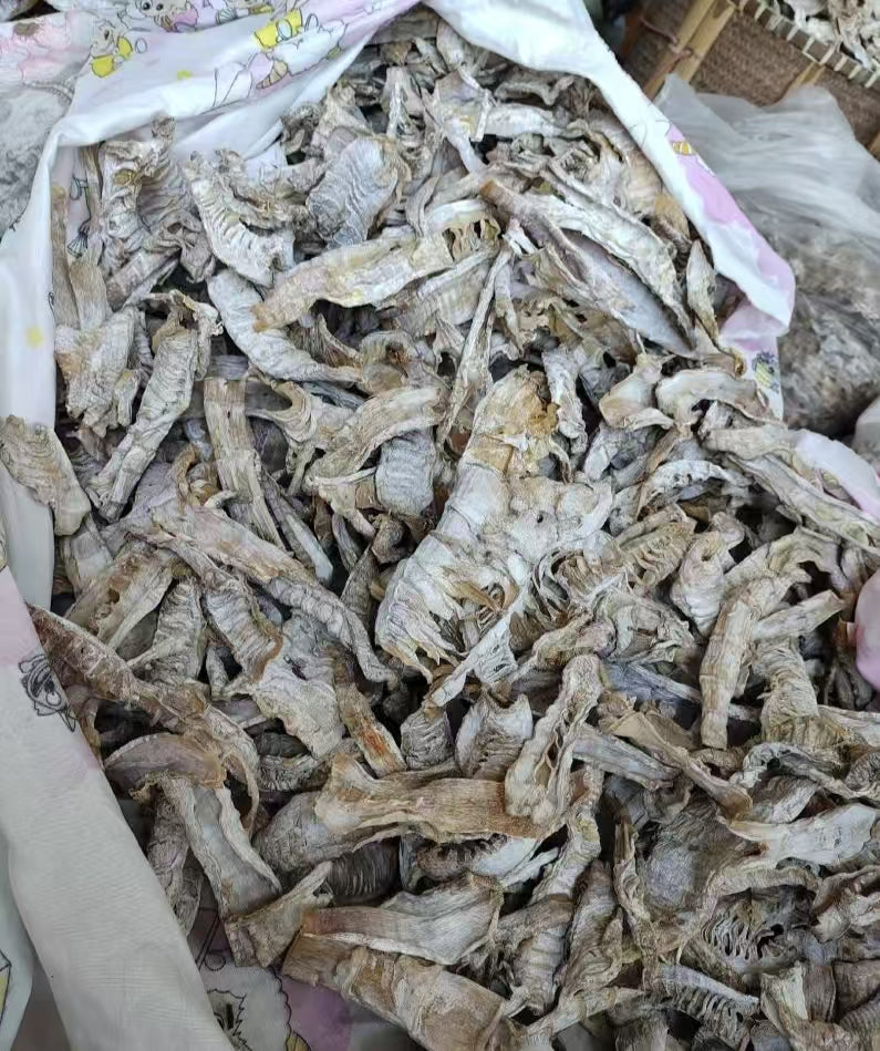 日晒白笋干 无盐全干毛笋尖 无硫磺笋味十足 农户精选500克 | Sun-Dried White Bamboo Shoots - Salt-Free Fully Dried Sulfur-Free Rich Flavor 500g