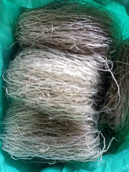 纯正地瓜粉丝 农家自制红薯粉 无添加无明矾 Q弹爽滑精选500克 | Pure Sweet Potato Vermicelli - Homemade No Additives No Alum Chewy Smooth 500g