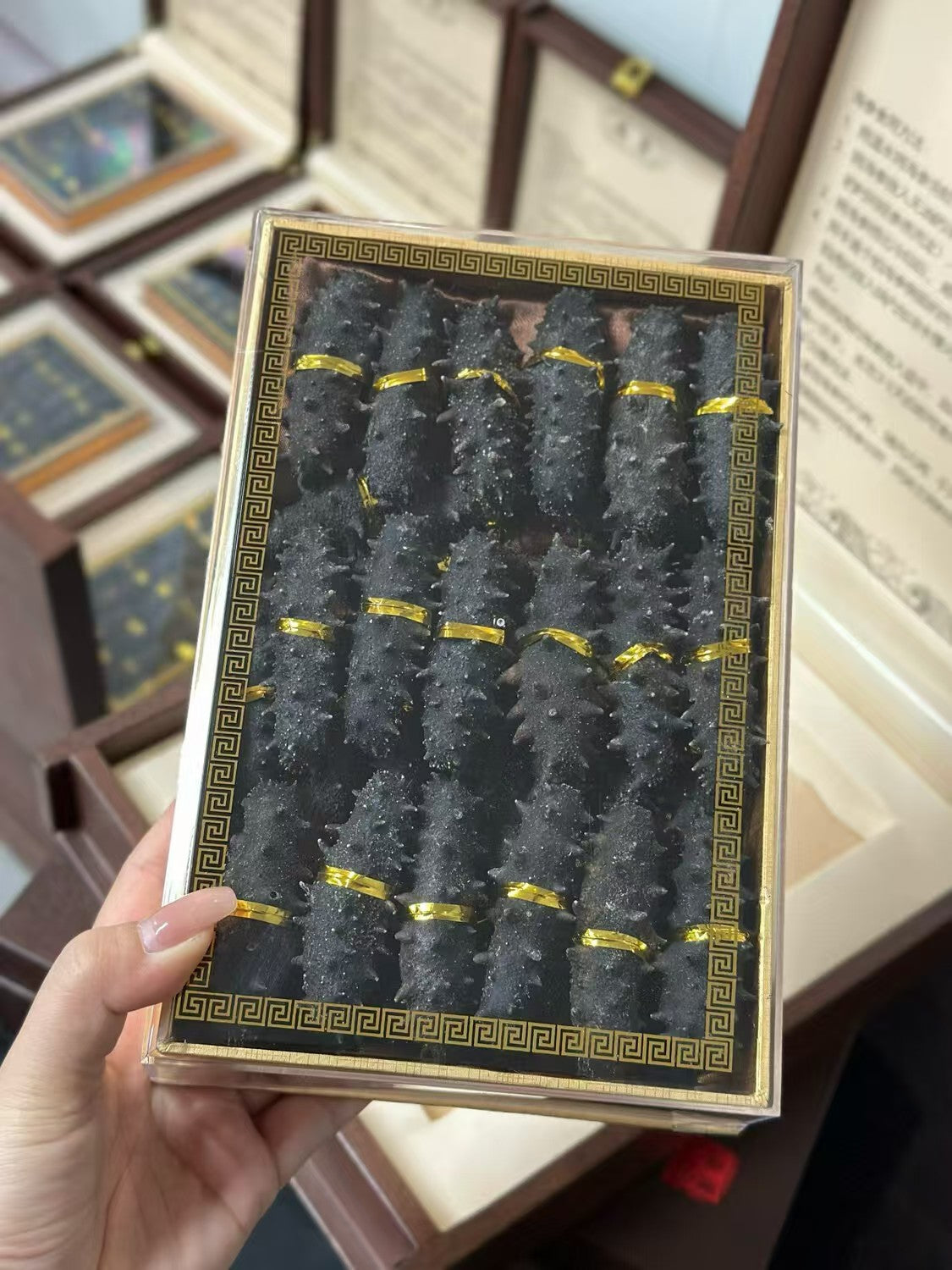 辽宁刺参 全干淡干 高纯度高泡发率 滋补海鲜干货精选250克 |  Liaoning Sea Cucumber - Fully Dried Lightly Salted High Purity High Rehydration Rate 250g