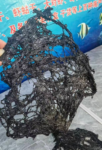 平潭头水紫菜 特级免洗无沙 营养海鲜干货 第一茬采摘 精选500克 ｜ Pingtan First Harvest Laver 500g Premium Washed Sand-Free Nutritious Seafood Dried Goods