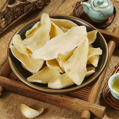 特级大片龙牙百合 无硫磺 原生态中药材 润肺安神滋补干货精选500克 | Premium Large Dragon Tooth Lily Bulb - Sulfur-Free Natural Herbal Lung Nourishing 500g