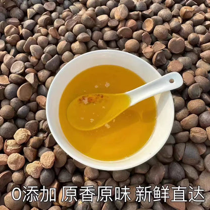 野生山茶油 纯天然冷榨茶籽油 无农药无添加 精选500克｜Wild Camellia Oil - Pure Cold-Pressed Tea Seed Oil - Pesticide-Free & Additive-Free - Premium 500g