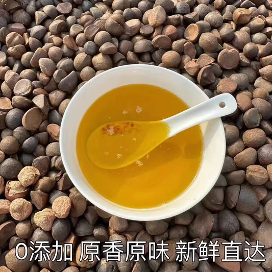 野生山茶油 纯天然冷榨茶籽油 无农药无添加 精选500克｜Wild Camellia Oil - Pure Cold-Pressed Tea Seed Oil - Pesticide-Free & Additive-Free - Premium 500g